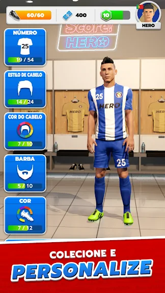 Imagem real do jogo Score! Hero