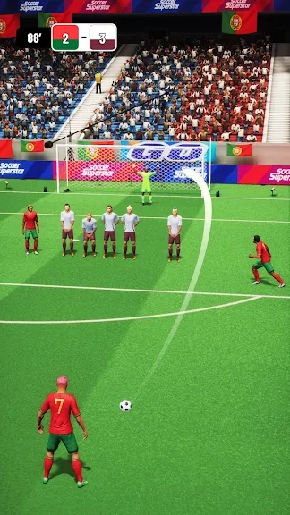 Segunda imagem real do jogo Soccer Super Star